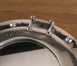 Finition chromée aluminium nautique navire cabine hublot miroir mural cosmétique miroir cadeau - Product Image 3