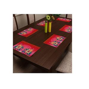 Décor de festival 100% lin en coton biologique 12x18 pouces napperons écologiques légers pour la décoration de Table à la maison certifié GOTS - Product Image 1