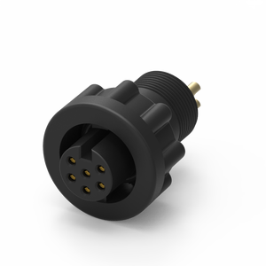 A Size 6PIN Molded with Cable Waterproof Connector - Product Image 1