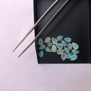 Pera de ópalo etíope natural de 8mm y 10mm, cabujones sueltos al por mayor, tienda de proveedores, piedras en línea, fabricación de joyas DIY Alibaba - Product Image 2