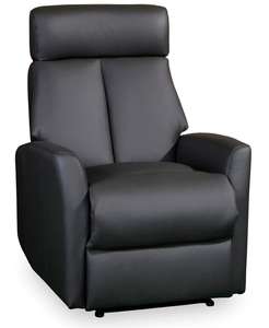 Chaise de détente BAS603S salon moderne en cuir véritable Design scandinave inclinable moderne meubles de maison de luxe malaisie - Product Image 1