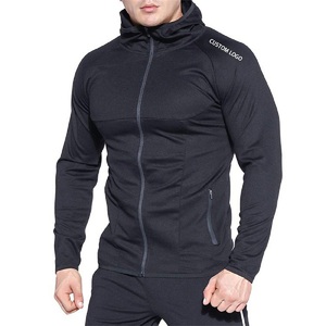 Venta al por mayor personalizar cremallera Sudadera con capucha Casual al aire libre transpirable hombres sudaderas con capucha sudadera - Product Image 4