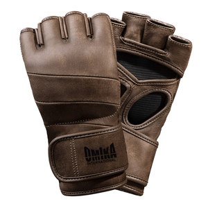 Gants MMA personnalisés de haute qualité, en cuir de vache véritable, Design personnalisé avec votre propre Logo - Product Image 1