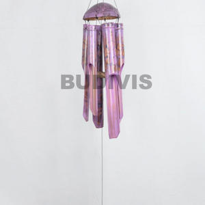 Eco-Friendly Relaxing Sound Bamboo <b>Wind</b> <b>Chimes</b> Hand Painted Music Style <b>for</b> Home & <b>Garden</b> Decoration - Product Image 1