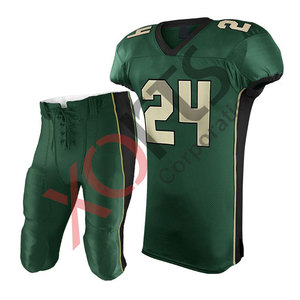 2024 Uniforme de fútbol americano completamente sublimado hecho a medida rojo blanco Premium para jugadores transpirable de talla grande impreso - Product Image 5