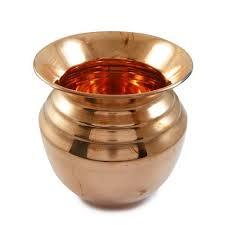 พรีเมี่ยมที่มีคุณภาพทองแดง Lota ที่ดีที่สุดสำหรับงานแต่งงานวัดเทศกาลและ Puja - Product Image 2