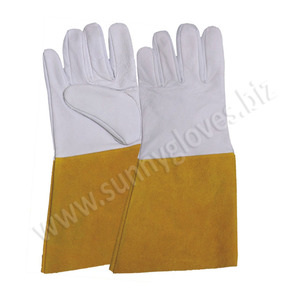 Guantes de soldadura de cuero de vaca, piel de cabra, tig, argón - Product Image 3