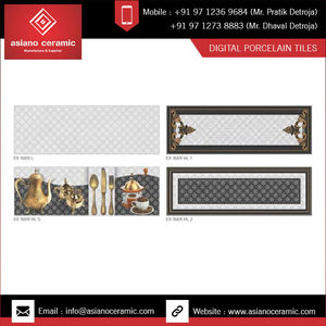 Venta al por mayor de alta calidad Modelo Evergreen superficie especial 250x750mm cerámica digital impresa azulejos de pared para sala de conferencias. - Product Image 3