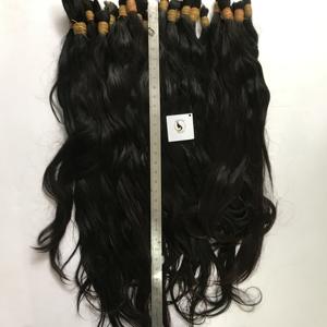 Vendeurs de cheveux alignés avec des cuticules vierges non transformées, vente en gros de cheveux vietnamiens Remy 100 en vrac de cheveux humains vietnamiens - Product Image 3