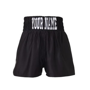 Personnalisé de haute qualité adulte MMA Short de boxe thaï confortable Nylon soie Boxer Muay Thai Shorts avec patron de couture - Product Image 1