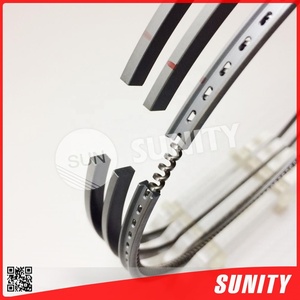 TAIWÁN SUNITY reconstruir 105mm * 3Kmm * 2,5mm * 5mm anillos de pistón 6D105 OEM 6131-32-2302 para KOMTSAU carretilla elevadora pieza de repuesto - Product Image 4