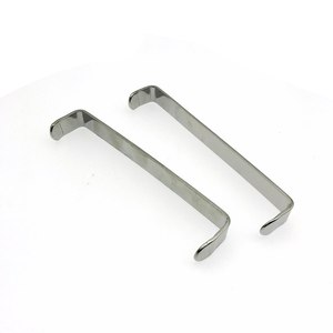 Juego de cirugía plástica profesional, fórceps retractores Farabeuf de acero inoxidable Manual de 2 piezas, certificado ISO CE para uso de dentista - Product Image 1