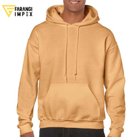 Sudadera con Capucha Unisex Rosa Coral Personalizada al por Mayor con Bolsillo Canguro, Sudadera con Capucha de Mezcla de Algodón con Cordón Ajustable, Más Gruesa