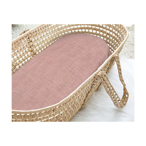 Custom Design Pure Organic Cotton <b>Bassinet</b> Sheets - Product Image 1