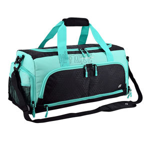 Sac de sport unisexe personnalisé avec logo, résistant à l'eau, doublure en polyester, fermeture éclair, pour les voyages en plein air et les exercices - Product Image 4