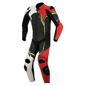 Combinaison de course de moto Alpinestar Combinaison une pièce en cuir de vachette Combinaison de course de moto pour hommes avec design personnalisé - Product Image 5