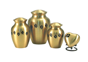 Brassworld India Urna para mascotas de alta calidad con patas plateadas Suministros funerarios - Product Image 5