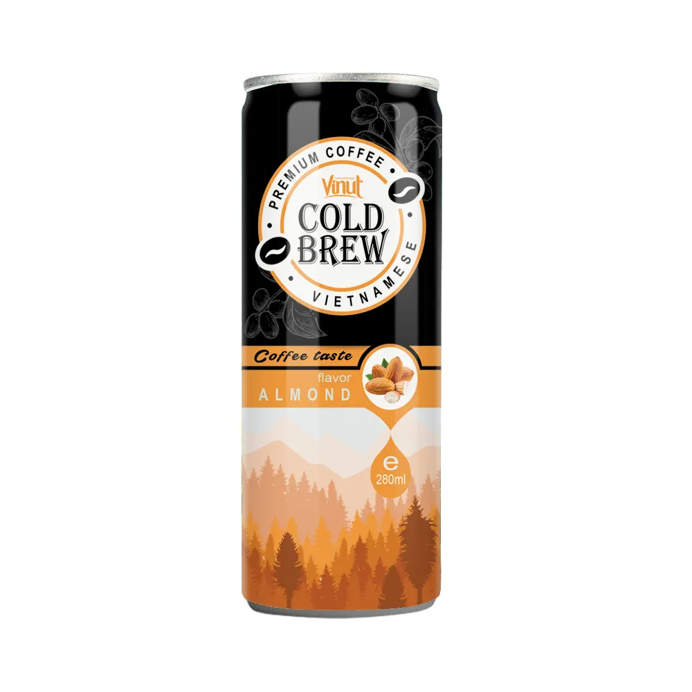 280ミリリットルVINUT Premium Almond Cold Brew Coffee