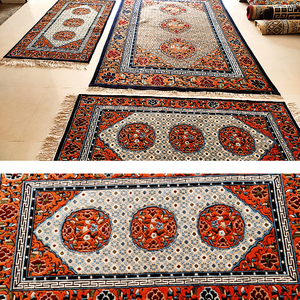 Alfombra de Gyarum chino tradicional tibetano, tapete hecho a mano de dragón anudado a mano, Nepali, budista, Buda, meditación, Leh - Product Image 4