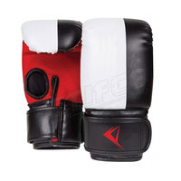 Gants de MMA en cuir sur mesure, mitaines de sac de frappe – Équipement d'entraînement de boxe durable et confortable, réglable avec sangle, personnalisable