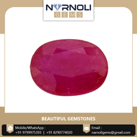 Fournisseur international de pierres précieuses rubis, pierre précieuse de qualité supérieure, Mozambique, taille ovale, 8 mm, rouge, pierre pour la fabrication de bijoux, 100% naturelle, traitée thermiquement