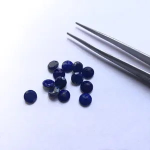 3.5mm Naturel Lapis Lazuli Facettes Coupe Ronde Calibré Pierres Précieuses En Vrac Fabricant Acheter Offre En Gros à Prix D'usine Boutique En Ligne - Product Image 1