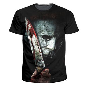 Camisetas estampadas de manga corta para hombre, camiseta de sublimación de pantalla para hombre, camisetas de algodón de talla grande - Product Image 1