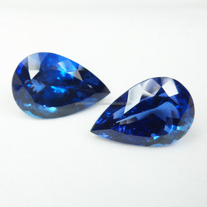 100% pierres précieuses taillées en poire à facettes en tanzanite bleue naturelle pour boucles d'oreilles et bagues pierres précieuses de guérison en vrac pour l'utilisation de bijoux au prix de gros - Product Image 1