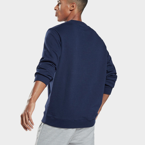 OEM Fashion custom print logo crew neck oversize <b>plain</b> men <b>sweatshirts</b> - Product Image 4
