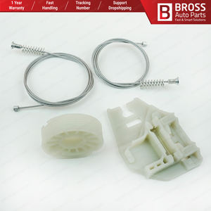 Kit de reparación de regulador de ventana BWR616, puerta trasera derecha para X5 E53 2000-2006 51357125060, piezas de automóvil Bross fabricadas en Turquía - Product Image 3