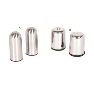 Ensemble de 2 moulins à sel et à poivre écologiques en acier inoxydable - Product Image 3