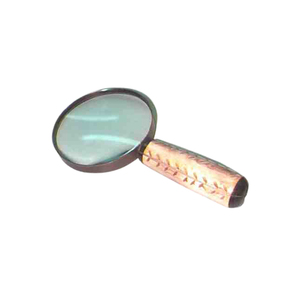 Verre portatif promotionnel de haute qualité avec corne loupe européenne moderne à la mode luxe lunettes verre à main - Product Image 6
