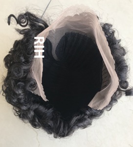 100% Remy Raw Indian Wholesales Short <b>Pixie</b> Kinky Curly Human Hair <b>Wig</b> Bob <b>Wigs</b> 8 Inch Full Machine Made Hair Extension Vendor's - Product Image 5