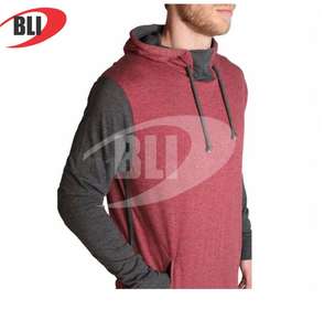 Prix de gros 2025, services OEM, sweats à capuche en molleton uni teint en coton/polyester, vêtements de mode urbaine de haute qualité - Product Image 5