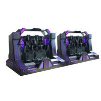 Jeu de société sur bateau Axis Vr Avion Tiangong-1 Sac à dos Avion 6 places 9dvr 3dof Produit Simulateur 3d