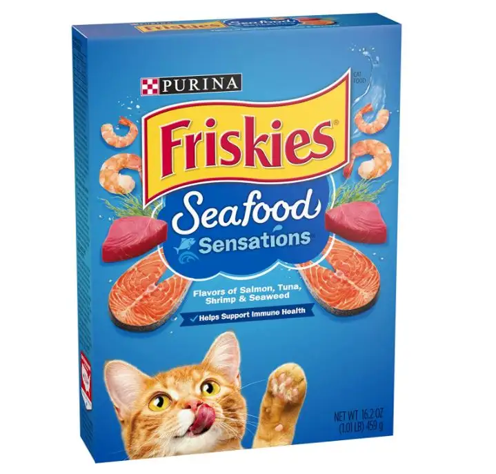 Friskies 고양이 먹이, 해산물 감각, 16.2 온스 온스