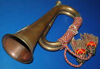 Instrumento de música de latón Bugle de estilo profesional de la mejor calidad con superficie de cobre duradera