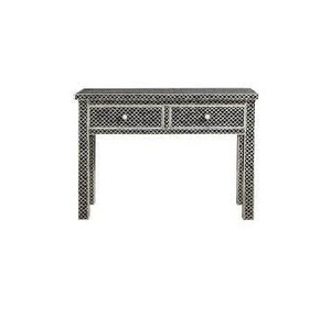 Table console de luxe moderne en bois massif, faite à la main, incrustation d'os la plus vendue pour la décoration du salon à l'usage de la ferme et de l'hôpital - Product Image 4