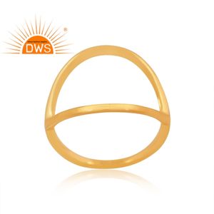 โอริงทรงวงรีทำมือสำหรับผู้หญิงผู้ผลิตเครื่องประดับแฟชั่นดีไซน์ล่าสุด - Product Image 3