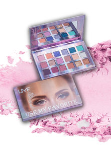 Sombra de Ojos de <span class=keywords><strong>18</strong></span> colores, maquillaje de ojos, polvo Mineral resistente al agua, sombra de ojos brillante, paleta de maquillaje, diseño cosmético - Product Image 4