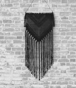 Décoration d'intérieur de haute qualité, grande suspension murale en macramé, élégante et impressionnante - Product Image 1