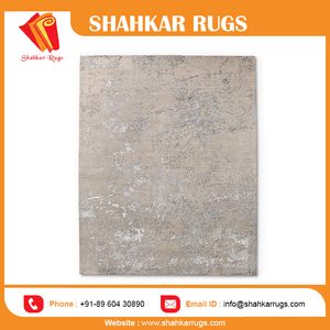 พรมเชิงเทพศิลป์จากอินเดีย ดีไซน์ล่าสุด คุณภาพสูง ผลิตจากขนสัตว์ ทอมือ ลายแบบนามธรรม สำหรับปูพื้น - Product Image 5