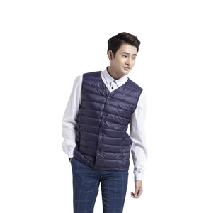 Chaleco sin mangas con cuello de pico profundo para hombre, material de plumón de pato, ligero, precio más barato, novedad de 90/10 - Product Image 4