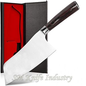 Chopper Cleaver <b>Knife</b> German Steel Knifes Daily <b>Kitchen</b> Cut Usage Durable <b>Kitchen</b> (smk-2023) - Product Image 3