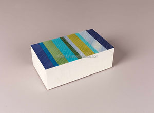 Handmade Vintage MDF Wood Bone Inlay Jewelry <b>Box</b> Colorful Decorative Trinket & Gemstone Storage for Gift Carton <b>Packing</b> - Product Image 3