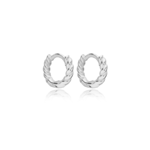 Pendientes de cartílago rizado para mujer, de 11mm, hechos a mano, turco, Plata de Ley 925, joyería para mujer - Product Image 4