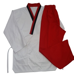 2024Taekwondo Uniforme Logo Uniformes Dobok MMA Martial Karate Kickboxing - Product Image 1