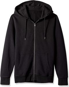 Sudadera con capucha de satén de algodón y poliéster con bolsillo de canguro antiarrugas al por mayor - Product Image 3