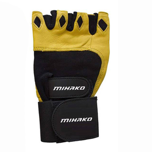 Guantes deportivos de cuero para hombres y mujeres para entrenamiento de gimnasia y entrenamiento de ejercicios de levantamiento de pesas - Product Image 3