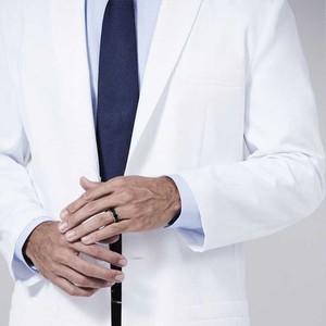 Bata de laboratorio de satén unisex, diferentes estilos, venta al por mayor, ropa médica, conjunto de uniforme de hospital de Pakistán - Product Image 3